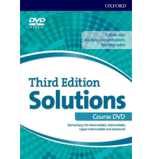 DVD. Solutions. Elementary, Pre-Intermediate, Upper-Intermediate and Advanced. Course DVD