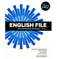 English File. Third Edition. Pre-Intermediate. Workbook with key