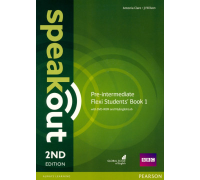 Speakout. Pre-Intermediate. Flexi A Student's Book + DVD + MyEnglishLab