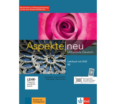 Aspekte neu. B2. Lehrbuch mit DVD. Mittelstufe Deutsch