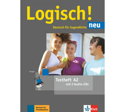 Logisch! neu A2. Deutsch f?r Jugendliche. Testheft mit 2 Audio-CDs