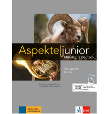 Aspekte junior B1 plus ?bungsbuch mit Audio-Dateien