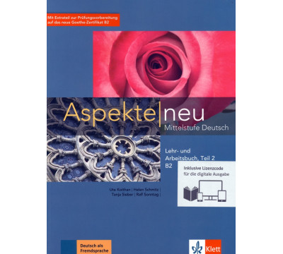 Aspekte neu. B2. Lehr- und Arbeitsbuch. Teil 2 + CD. Mittelstufe Deutsch