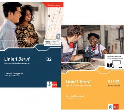 Linie 1 Beruf B1/B2 und B2 - Media Bundle. Kurs- und ?bungsb?cher zu B1/B2 und B2 + Audios