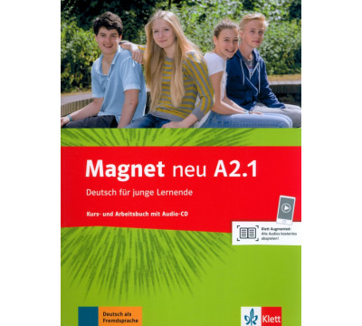 Magnet neu A2.1. Deutsch f?r junge Lernende. Kurs- und Arbeitsbuch mit Audio-CD