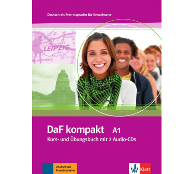 DaF kompakt A1. Deutsch als Fremdsprache f?r Erwachsene. Kurs- und ?bungsbuch mit 2 Audio-CDs