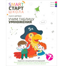 Учим таблицу умножения. Задания с визуальной инструкцией