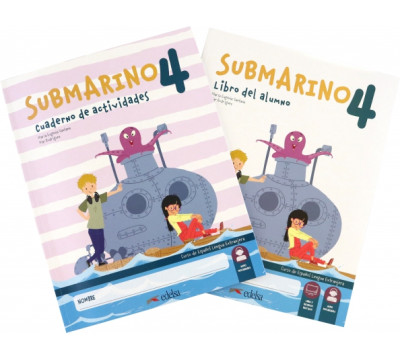 Submarino 4. Pack. Libro del alumno + Cuaderno de actividades