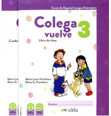 Colega vuelve 3 (A2.1). Pack alumno. Libro, Ejercicios, Carpeta de l?minas